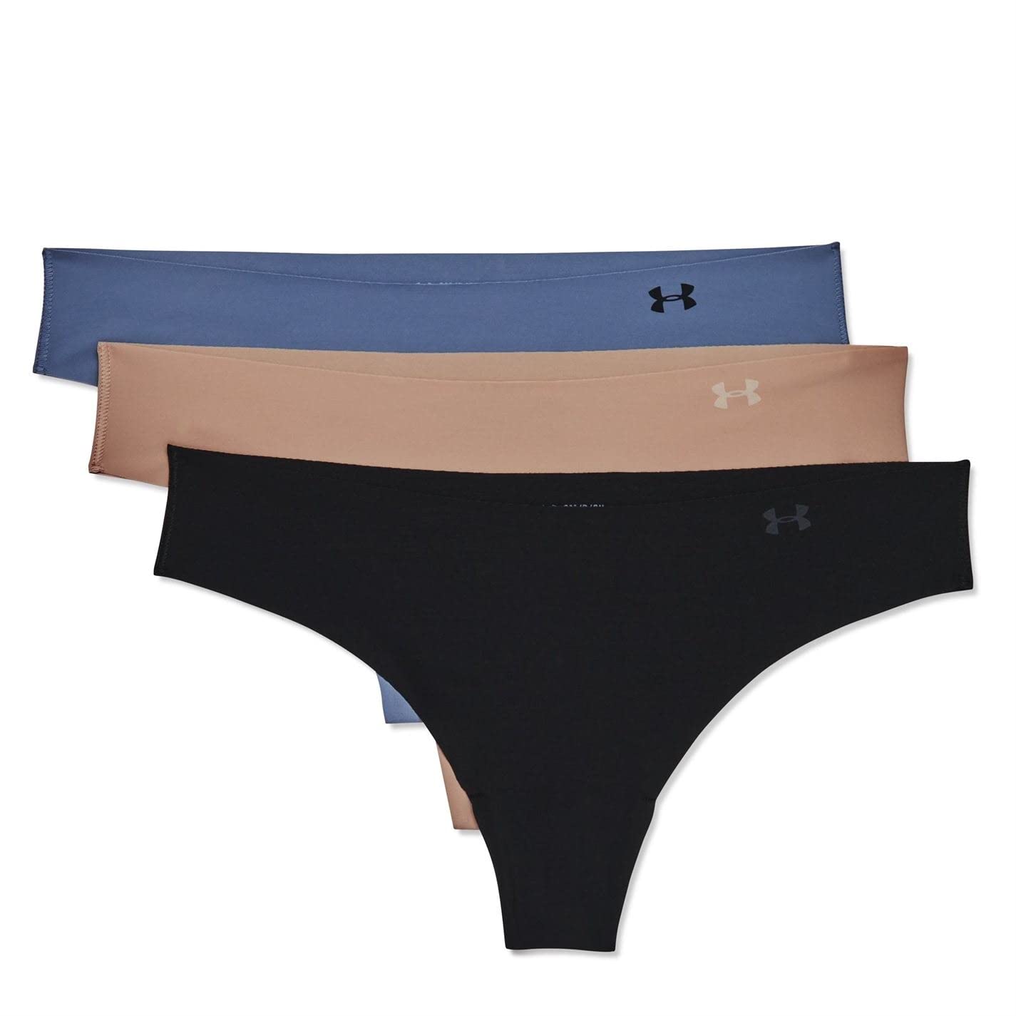 Under Armour Femme PS Thong 3Pack, string sport femme, sous-vêtements femme