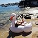 Original Luxe Ride-On Float Swan | The Resort White on White