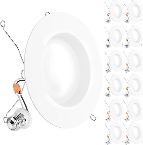 Miniatura 1 de Luz LED regulable para empotrar de 13 W 6 pulgadas de Energy Star, que apunta hacia abajo, luz LED de Techo, 830LM, cumple con los requisitos de 24