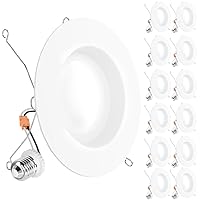 Algopix Similar Product 12 - Sunco 12 Pack 6 Inch LED Can Lights