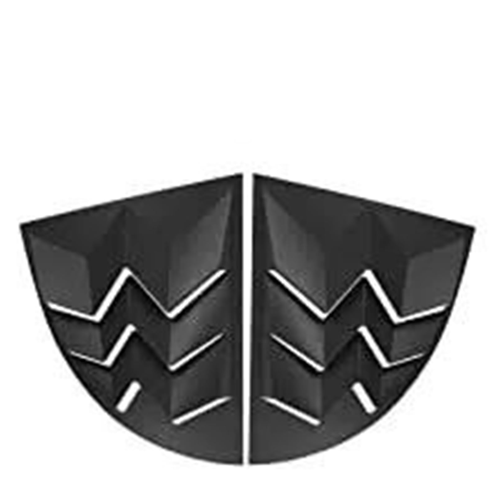 Spoiler Lunotto Posteriore per Ford per Mustang 1999 2000 2001 2002 2003 2004 Finestra Laterale Posteriore Feritoia Parabrezza Tenda da Sole Copertura Canard Laterale Lunotto