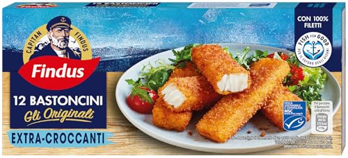 Capitan Findus Bastoncini di Merluzzo, 12 Pezzi, 300g (Surgelato)