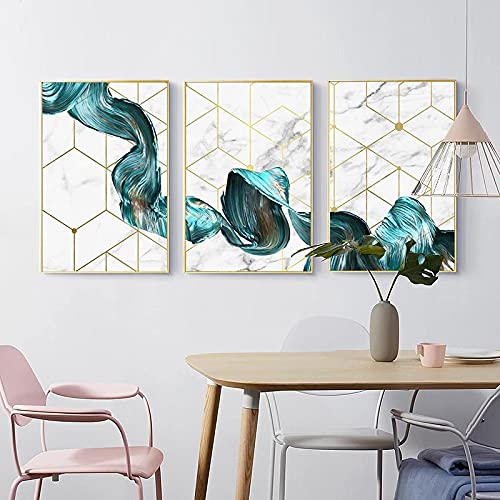 Giclée Nordique Géométrique : L'Excellence de l'Impression d'Art Abstrait en Grand Format