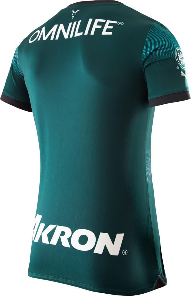 PUMA Chivas Women's Alternative Soccer Jersey (US, Alpha, X-Large, Regular, Regular, Polyester) Emerald Green