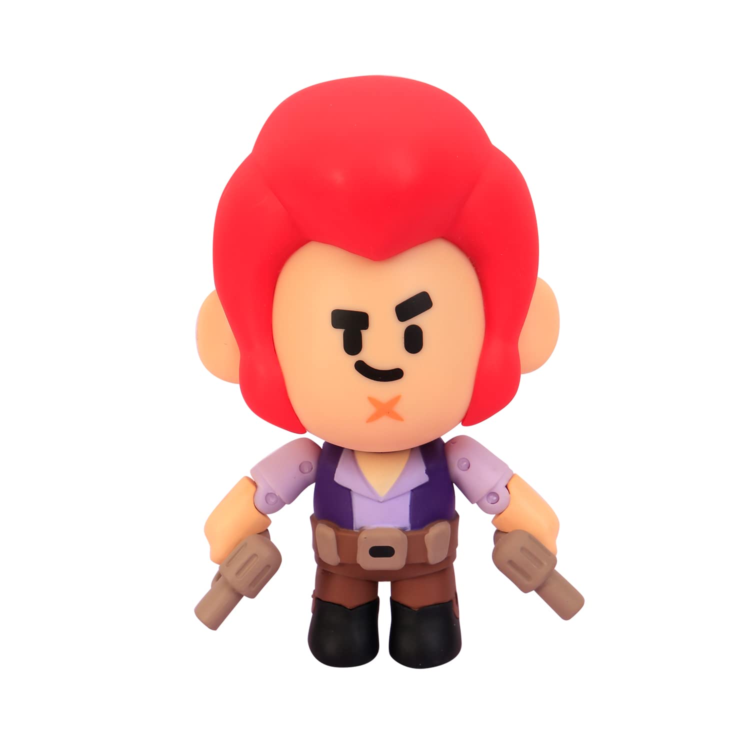 Bizak Action Figure Brawl Stars Colt - Personaggio Gioco Multiplayer 11cm Con Accessorio - 5