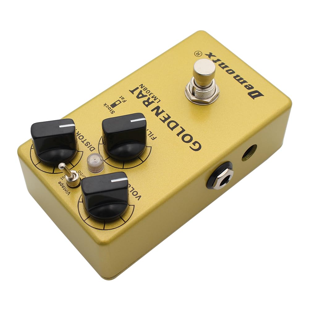 Amazon.com: Demon Fx DemonFx Golden Rat Distortion Pro Co