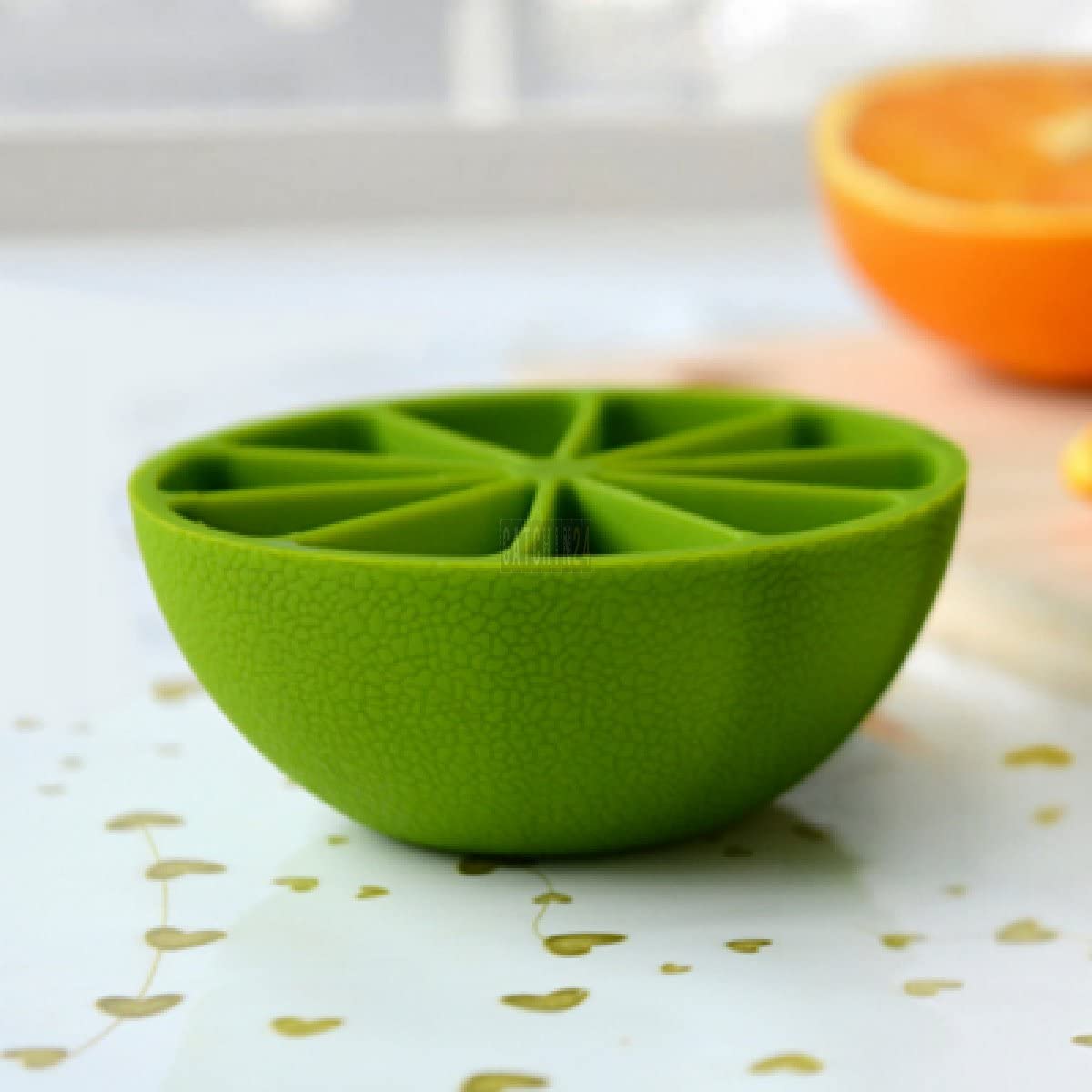 Kunya® Ice Cube Mold Silicon Ice-Cube Round Mold Ball Brick Maker Tray (Lemon Ice Tray) (B0C38MWG33) Amazon Price History, Amazon Price Tracker
