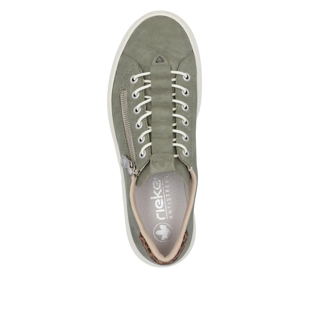 Rieker Donna Sneaker M1952, Signora Sneaker Basse,Soletta Removibile