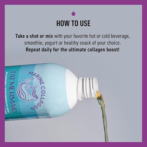 Vista 3 de Bebida líquida de péptidos de colágeno marino biodisponible, ácido hialurónico y VIT C, reduce las arrugas, cabello grueso, pestañas, cejas, uñas