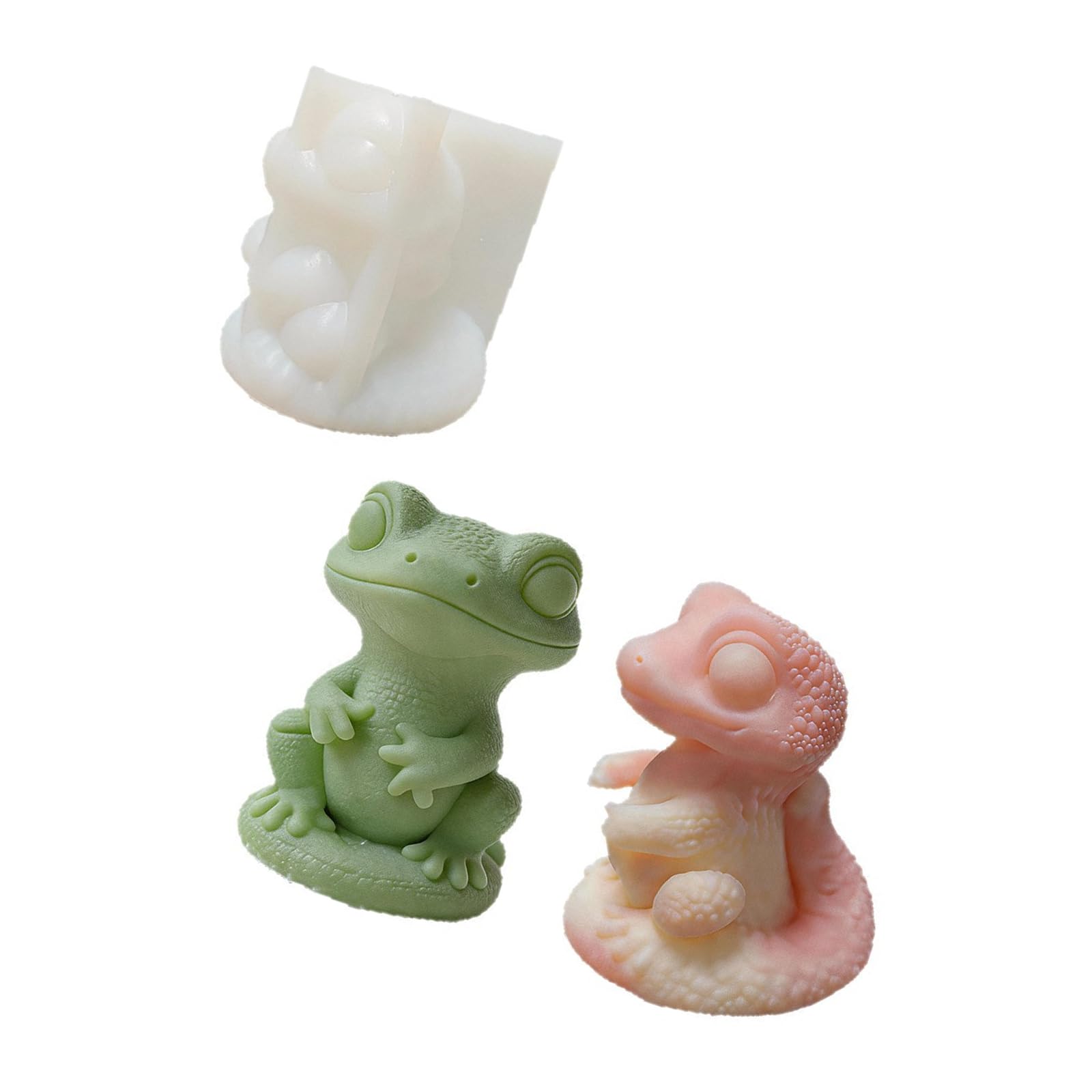 WGBOSMG Lacertid Silicone Molds Easy Demold Temperature Resistant Multipurpose Silicone for Epoxy Resin Soap Making Herpeton Candledwax Cast