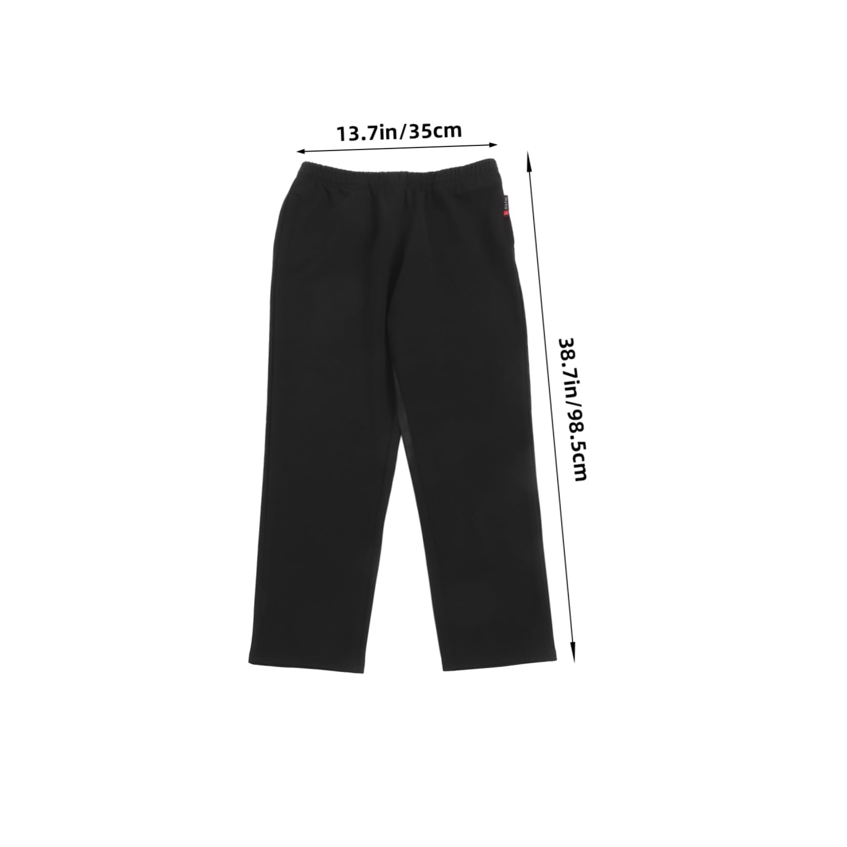 Pantaloni Chef Uomo Neri XL in Cotone Traspirante per Cucina | Vita Elastica con Coulisse, Design Funzionale e Semplice, Adatti a Ristorante e Lavoro in Cucina