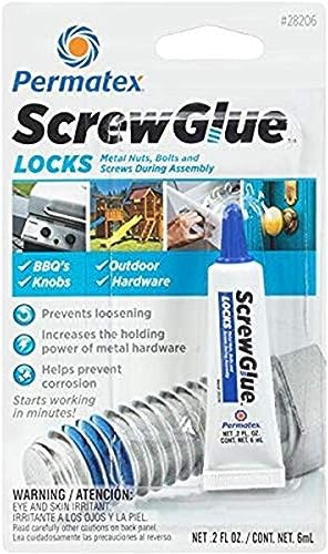 Permatex Screw Glue Medium Strength Adhesive 0.2 oz.