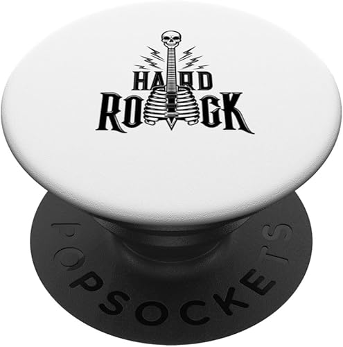 HardRock Will Never Die. Rock Music Rocks PopSockets Standard PopGrip