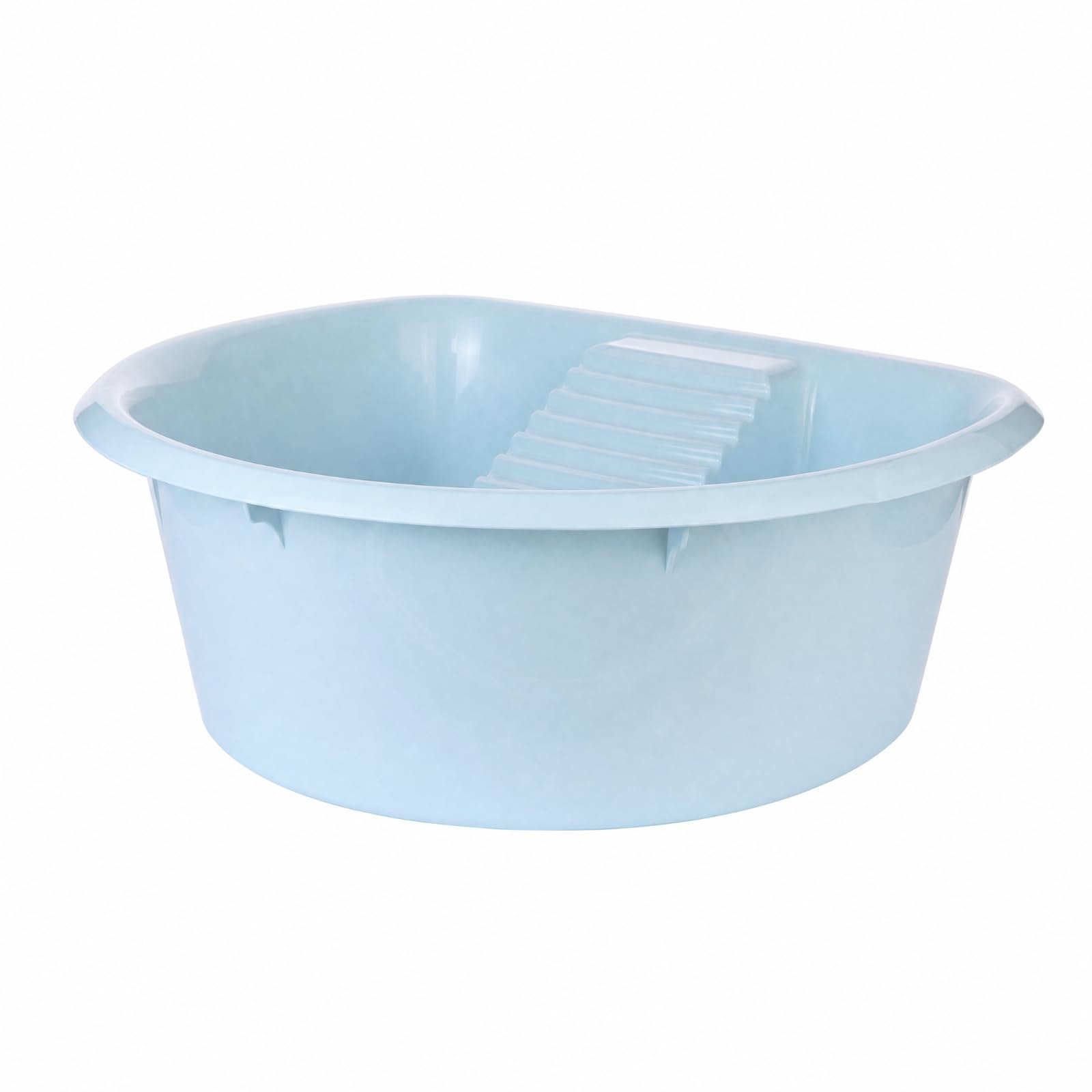 Lavabo Ropa Doble Función Lavabo con Tabla Lavar Integrada Antideslizante,