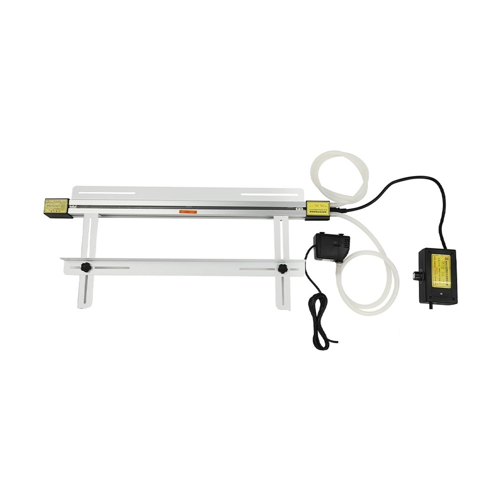 Máquina dobladora de calor de acrílico de aleación de aluminio y PVC acrílico con soporte ajustable para materiales termorretráctiles para hacer carteles (sin soporte, 80 mm)