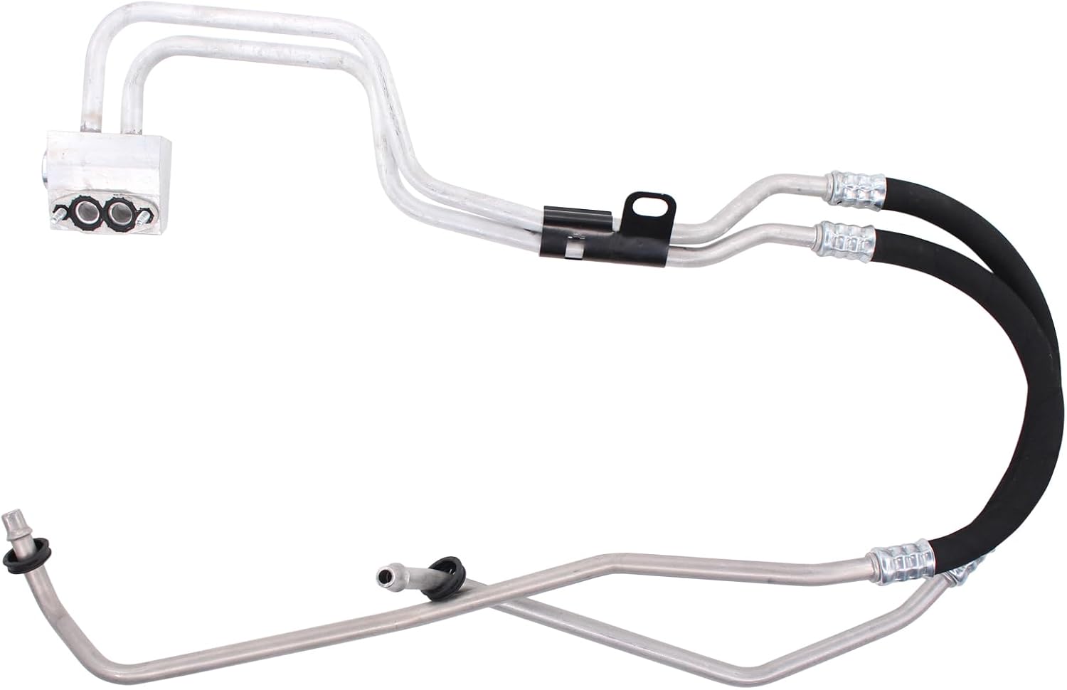 NewYall Inlet Outlet Engine Oil Cooler Line Assembly for Escalade/ESV/Suburban 1500/Tahoe/Sierra 1500/Yukon/Yukon XL 1500 07-14, Escalade EXT/Avalanche/Yukon XL 2500 07-13, Silverado 1500 06-14