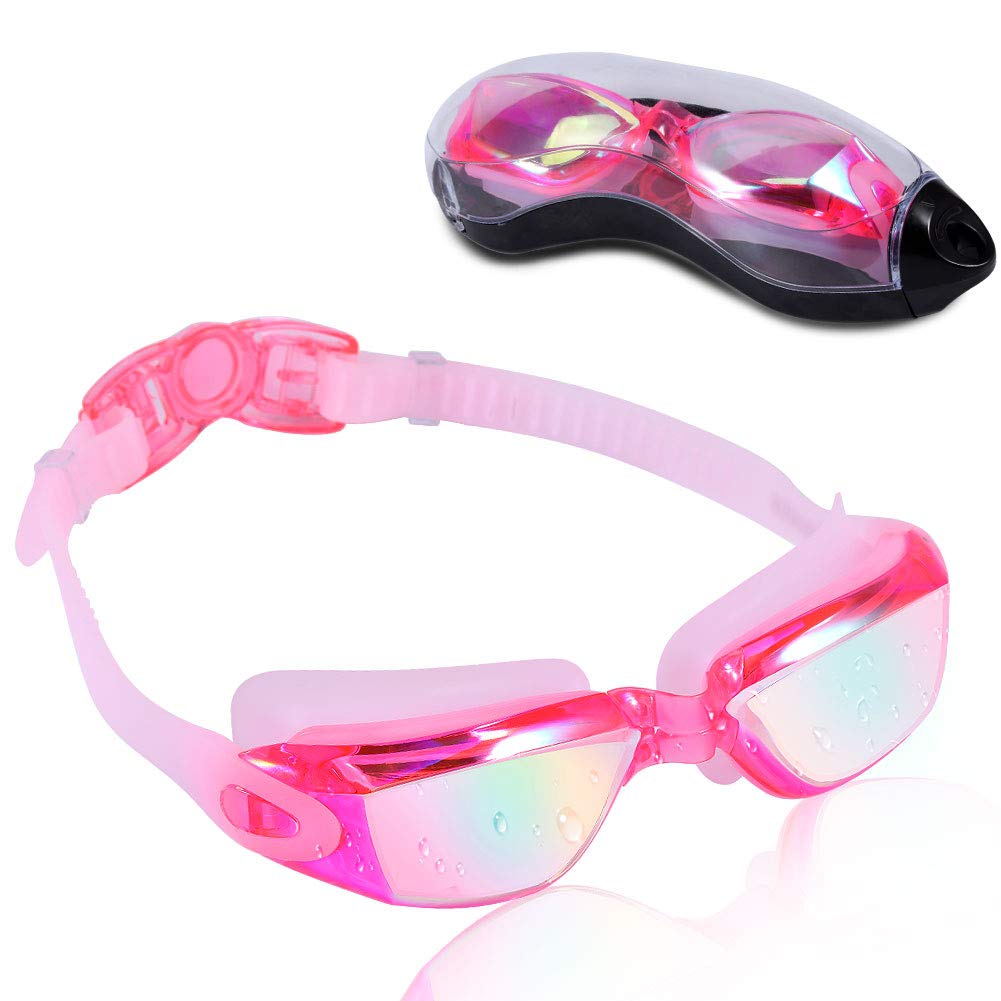 Swim Goggle by Rapidor for Men Women Teens, Anti-Fog UV-Protection Leak-Proof, RP905 Series