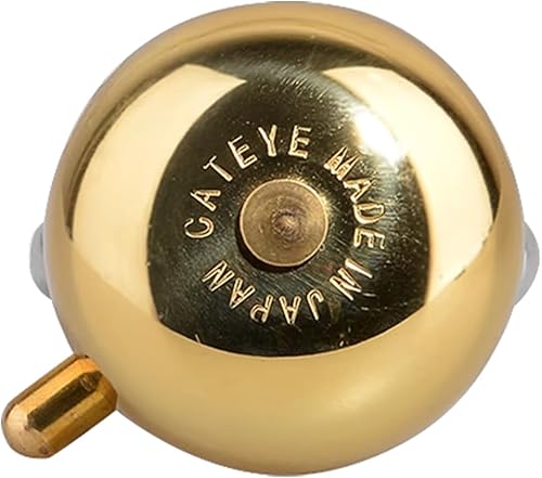 Miniatura 3 de CATEYE OH-2200 Yamabiko Bicycle Bell  Classic Brass Bike Bell with Loud 85 Decibel Sound for Safety, Fits Road, MTB, Kids Bikes, Aluminum Bolt-on