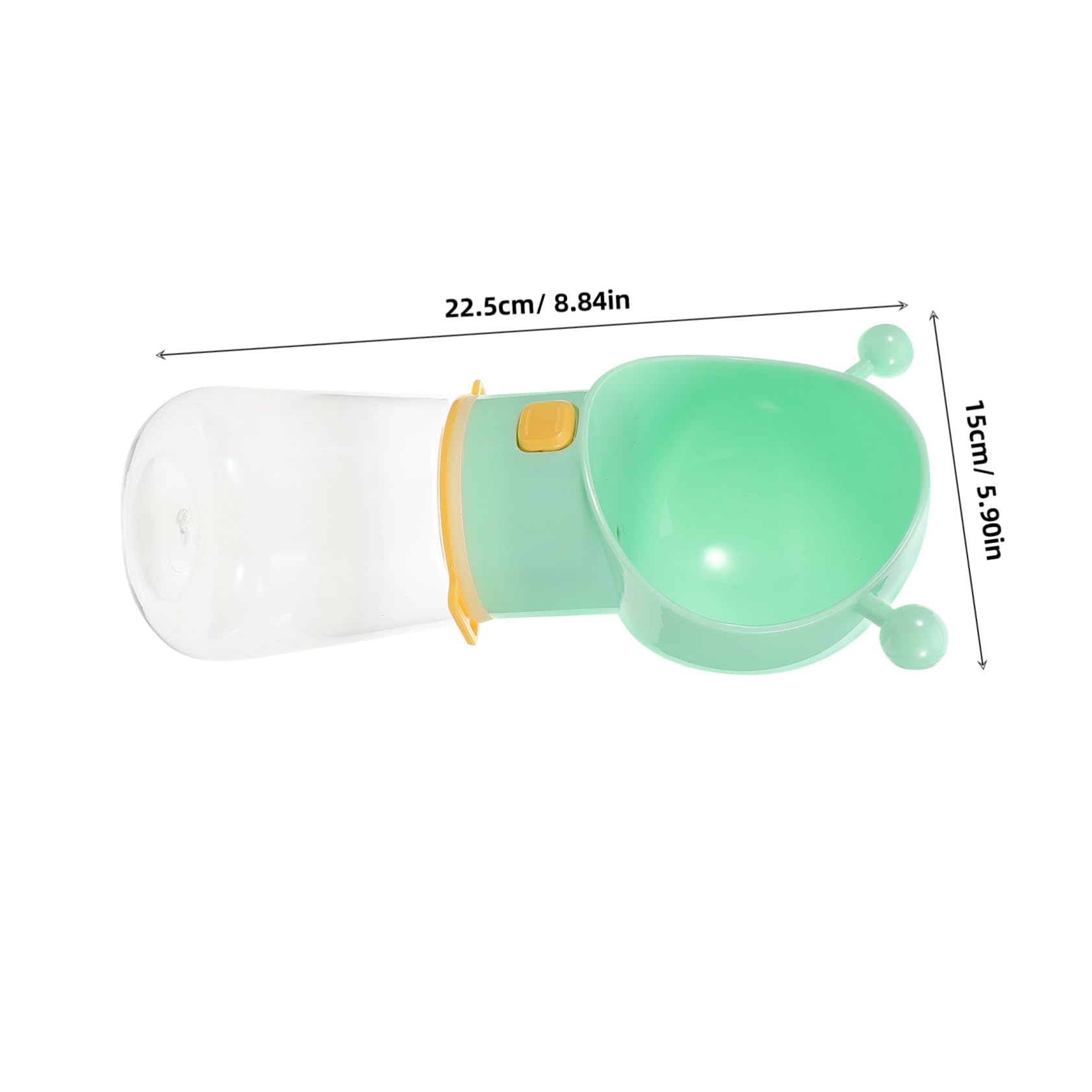 VICASKY Portable Pet Water Cup Dog Water Bottle Outdoor Drinking Cup Travel Bowl for Dogs