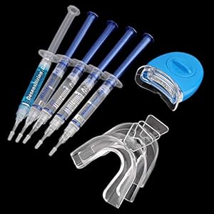 5 stuks professionele witte tanden whitening whitening bleekmiddel kit duidelijk