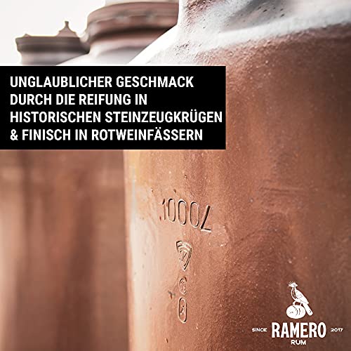 RAMERO weißer Rum Blanco Miniatur 46% World Spirits GOLD Award 2022 prämiert (50ml) für (Mojito) Cocktails, süß… – Bild 3