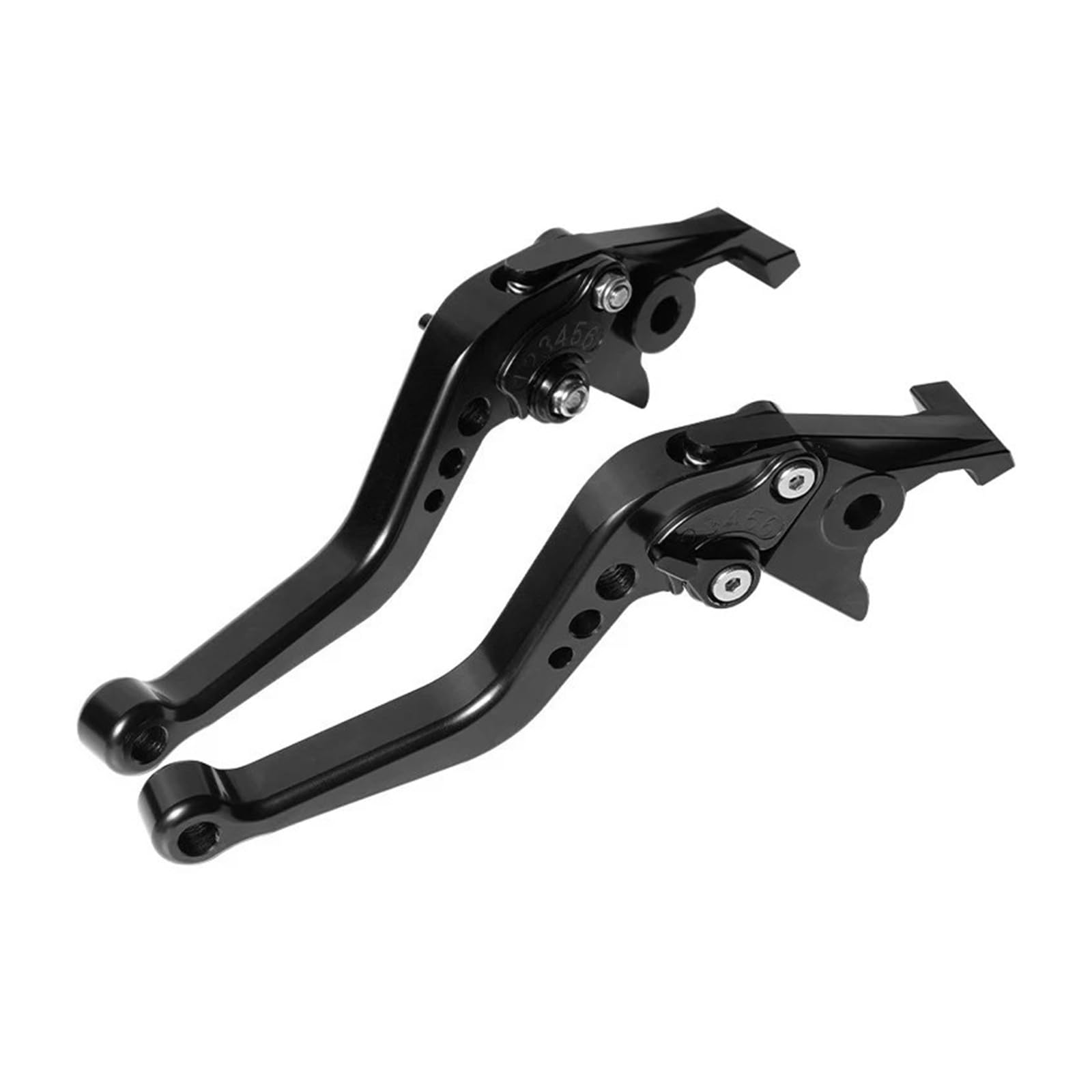 SDGdfhSY Motorcycle Short Brake Clutch Lever Aluminum CNC Adjustable for F800GS F700GS F650GS F800 GS F700 F650(Style A)