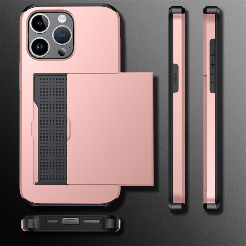 Cyan,16 Pro, Hülle Für iPhone 16 Pro Max/16 Pro/16 Plus/16, Versteckter Kartenschlitz Brieftasche Handytasche Ultradünnes Stoßfest Kratzfeste Handyhülle