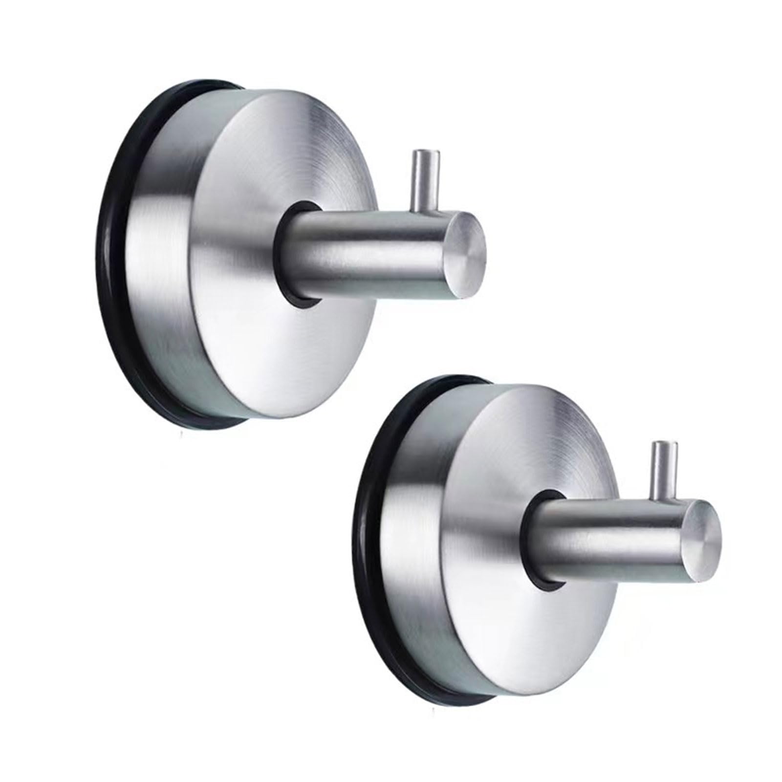 Hdoytxxm D Strong Suction Cup Hook For Holiday Wreaths Bathroom Kitchen Waterproof Stainless Steel Wall Hangers Stainless Steel Hook