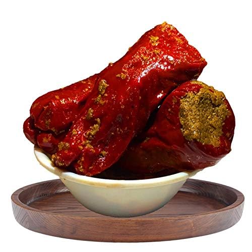 Banarasi Achar Red Stuffed Chili Pickle Homemade Lal Mirch Achar - 900 Gram (B091728DSG) Amazon Price History, Amazon Price Tracker