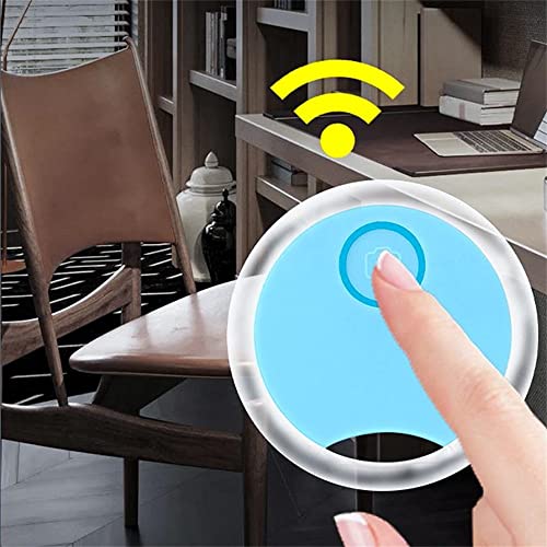 通用 Sjye Key Anti-verloren Alarm, S8 Ronde BT Anti-verloren Apparaat Smart Key Finder Draadloze Tracker (blauw) - Image 4