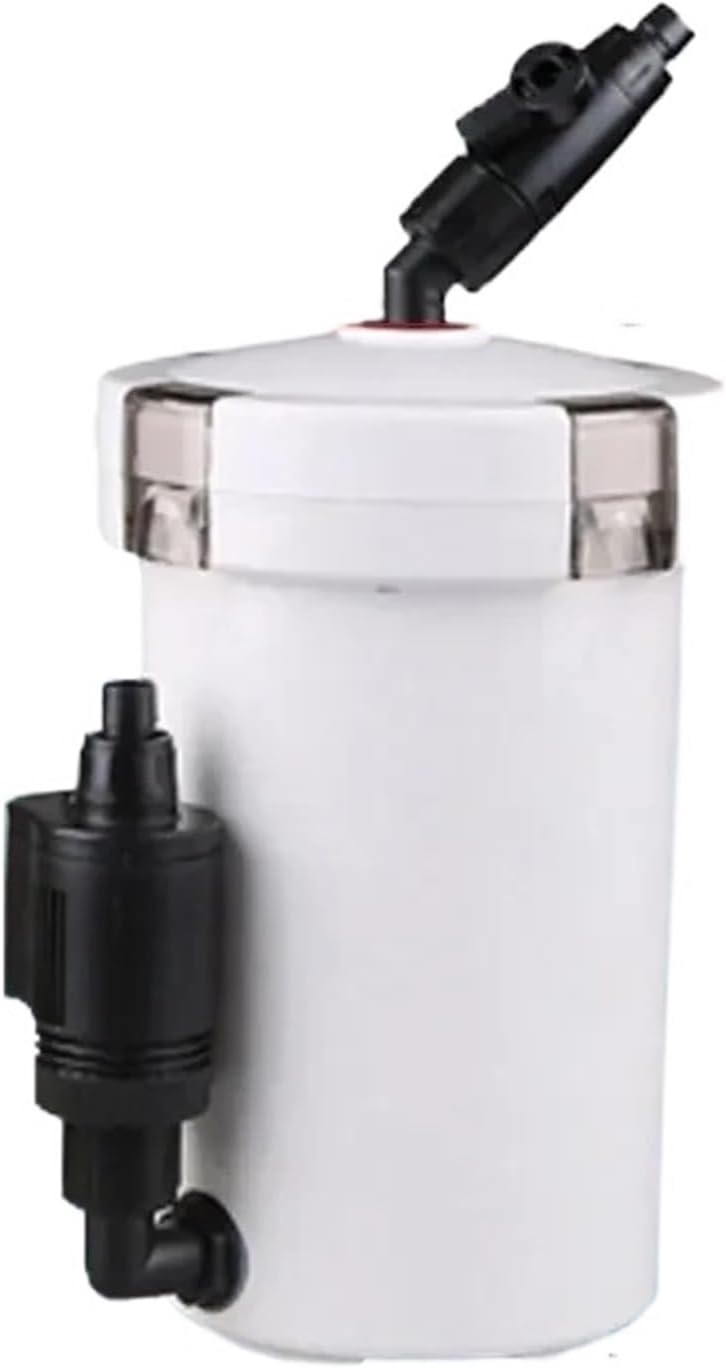 Outside Filter Barrel Silent Filter Barrel Aquarium Filter Pump Fish tank External Filter Fish Tank Accessories HW-602B(HW-603B,EU Plug)
