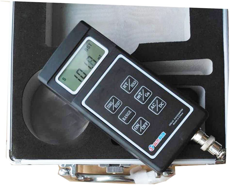 Medidor Gauss Teslameter AC DC con pantalla LED 41⁄2