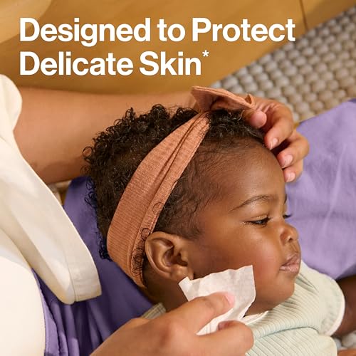 Image of The Honest Company Calm and Cleanse Naturally Scented Wipes, Cleansing, Multi-Tasking, 99% Water Plant Based, Hypoallergenic, Lavender, 240 Count