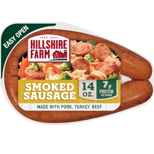Hillshire Farm Smoked Sausage Fully Cooked Sausage, 14 oz