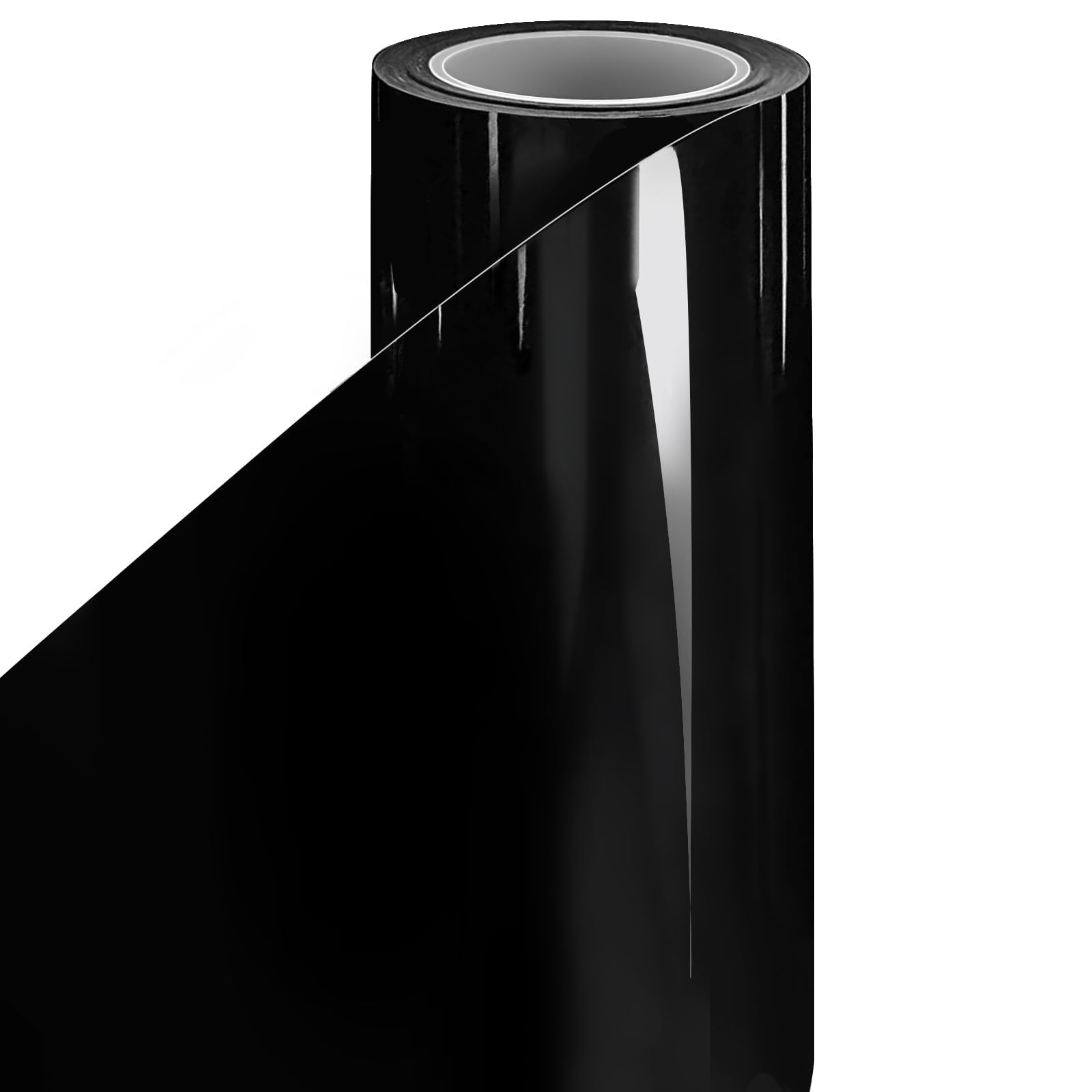 PBEE Scratch Heat Repair High Gloss Piano Black Premium Vinyl Roll