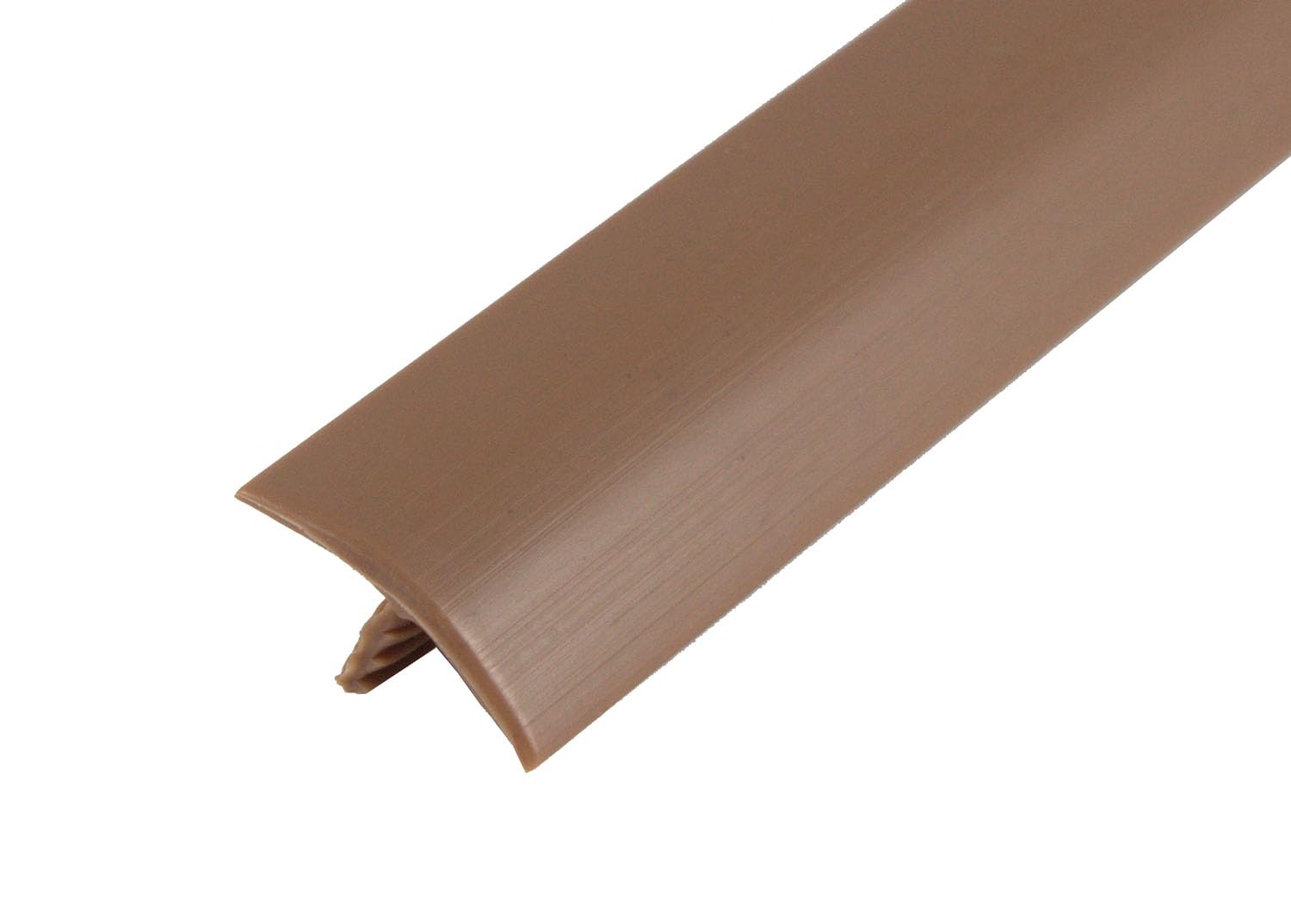 T-Molding.com 250ft Roll of Light Brown 3/4" Plastic Tee Moulding for Arcade Game Cabinets, Counters, Shelves, or Tables