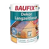 wilckens holzschutz gel palisander atmungsaktiv BAUFIX Dekor Langzeitlasur, kiefer, 5L