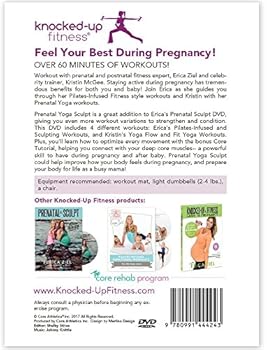 Misc. Knocked-Up Fitness Prenatal Yoga Sculpt DVD Book