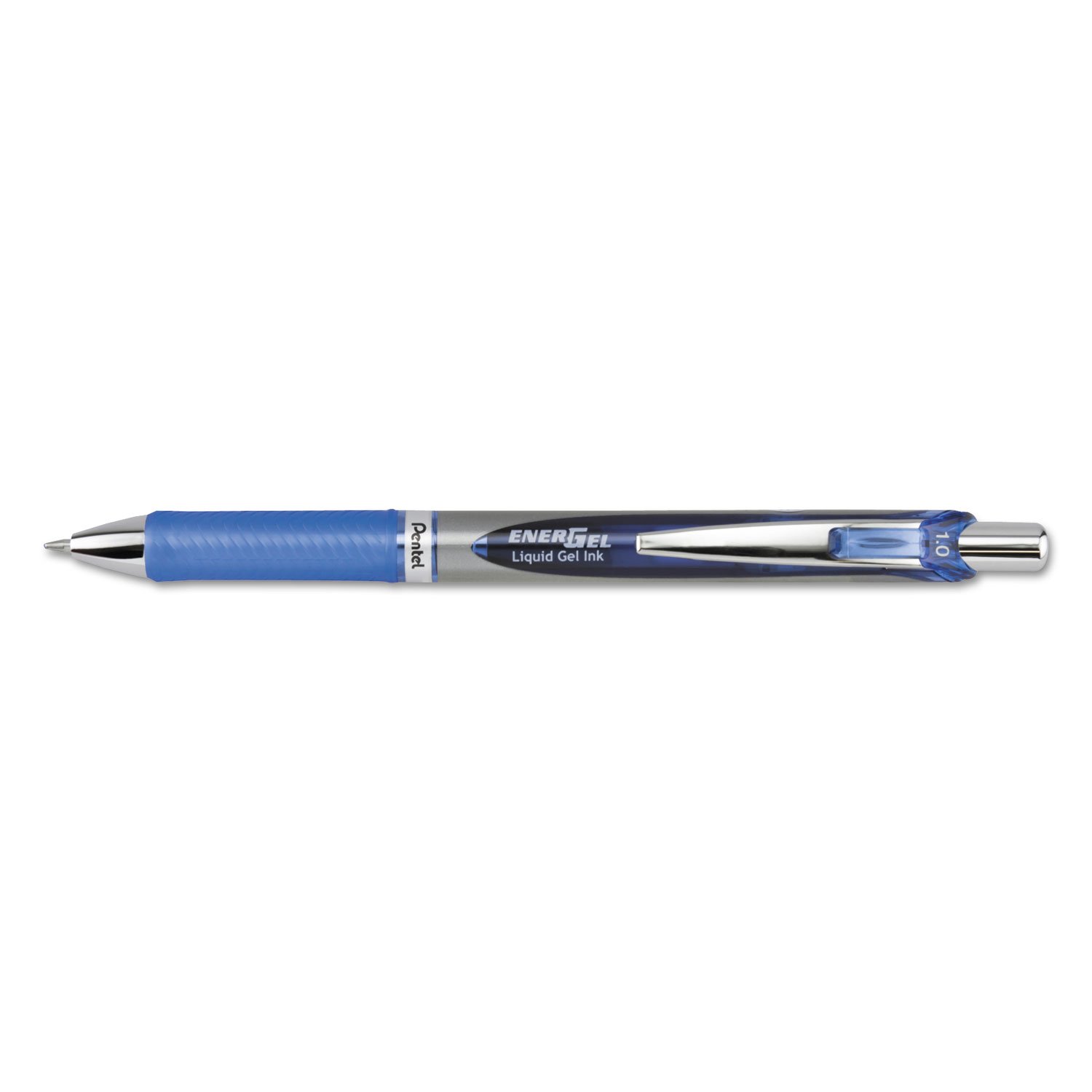 Pentel BL80-CXEnerGel Retractable Gel Ink Rollerball Pen,Blue,1 mm