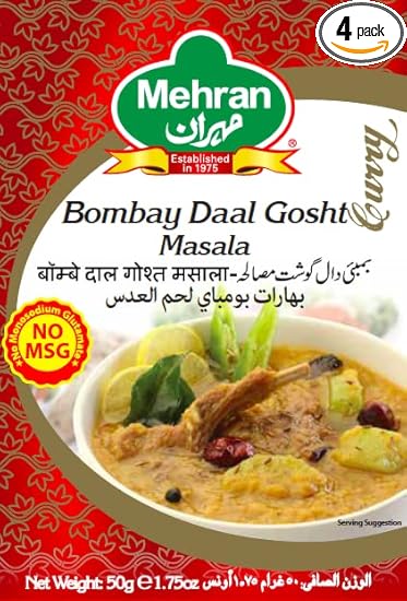 Bombay Daal Gosht Masala, 50 gms (Pack of 4 )