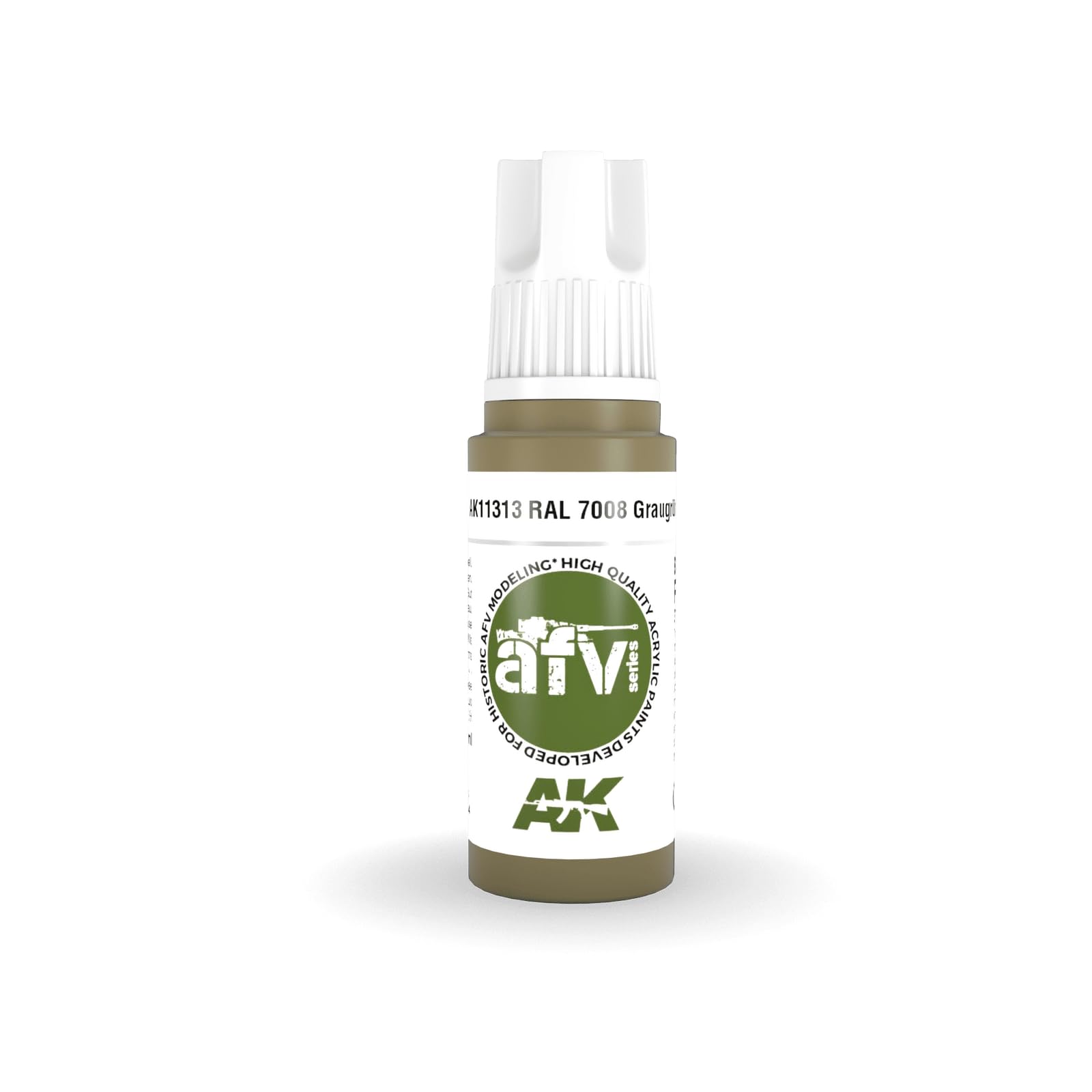 AK Acrylics 3Gen AFV AK11313 RAL 7008 Graugrün (17ml)