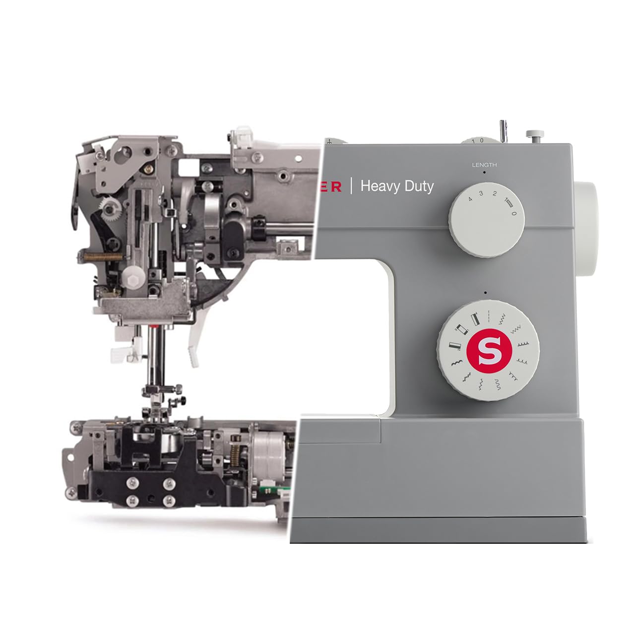 Singer Heavy Duty HD 4423 macchina per cucire motore potenziato con bonus kit ESCLUSIVA di CUCIREONLINE