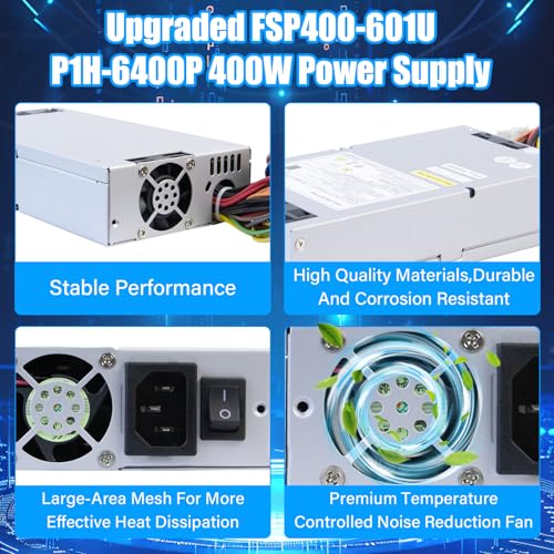 Fuente de poder S-Union FSP400-601U 400W ATX miniatura 5
