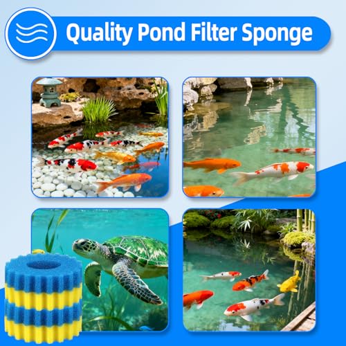 Filtro de esponja de repuesto compatible con VIVOHOME CPF-2500/CPF-3500 miniatura 6