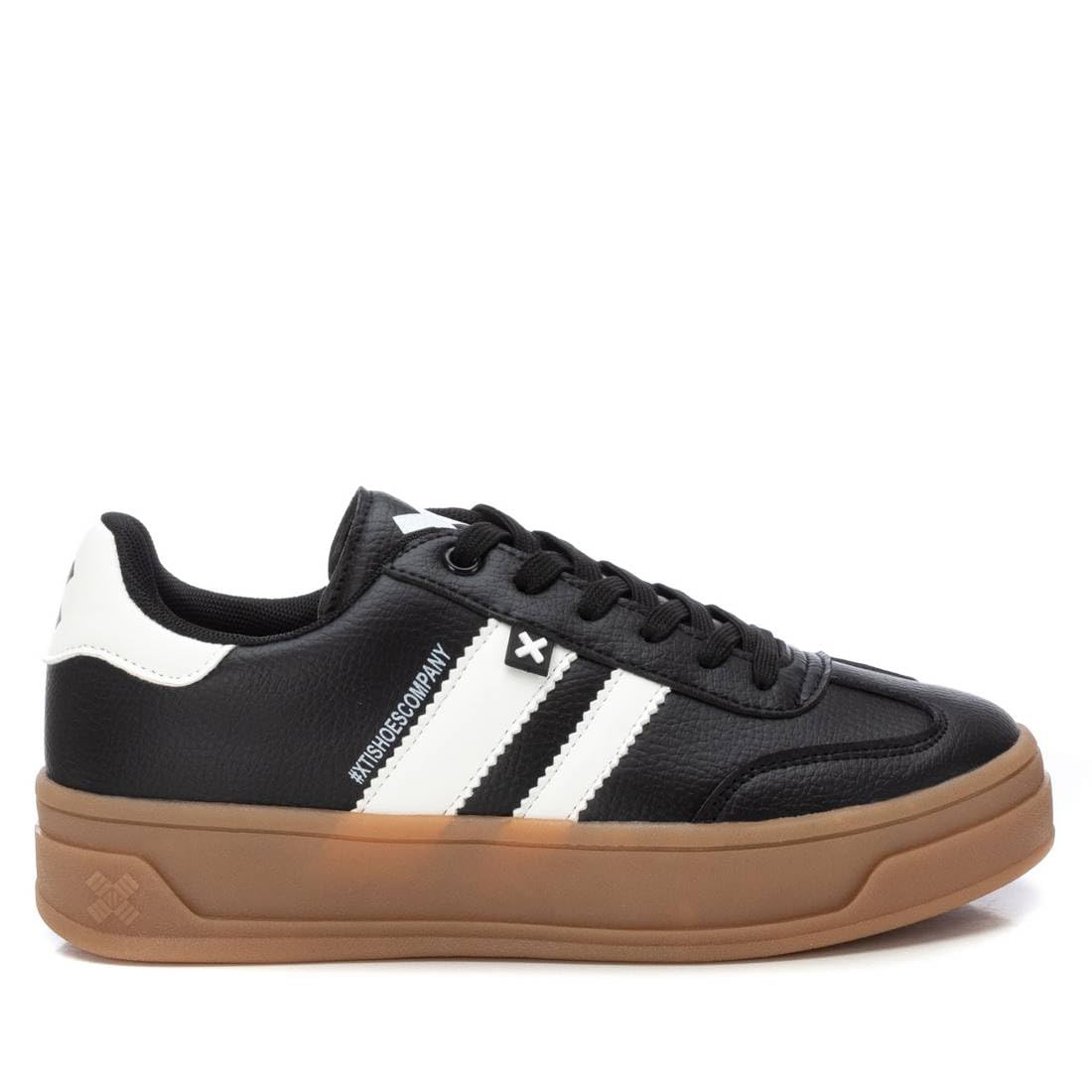 XTI - Sneakers 143645 Women Black, Black/White, 6 UK