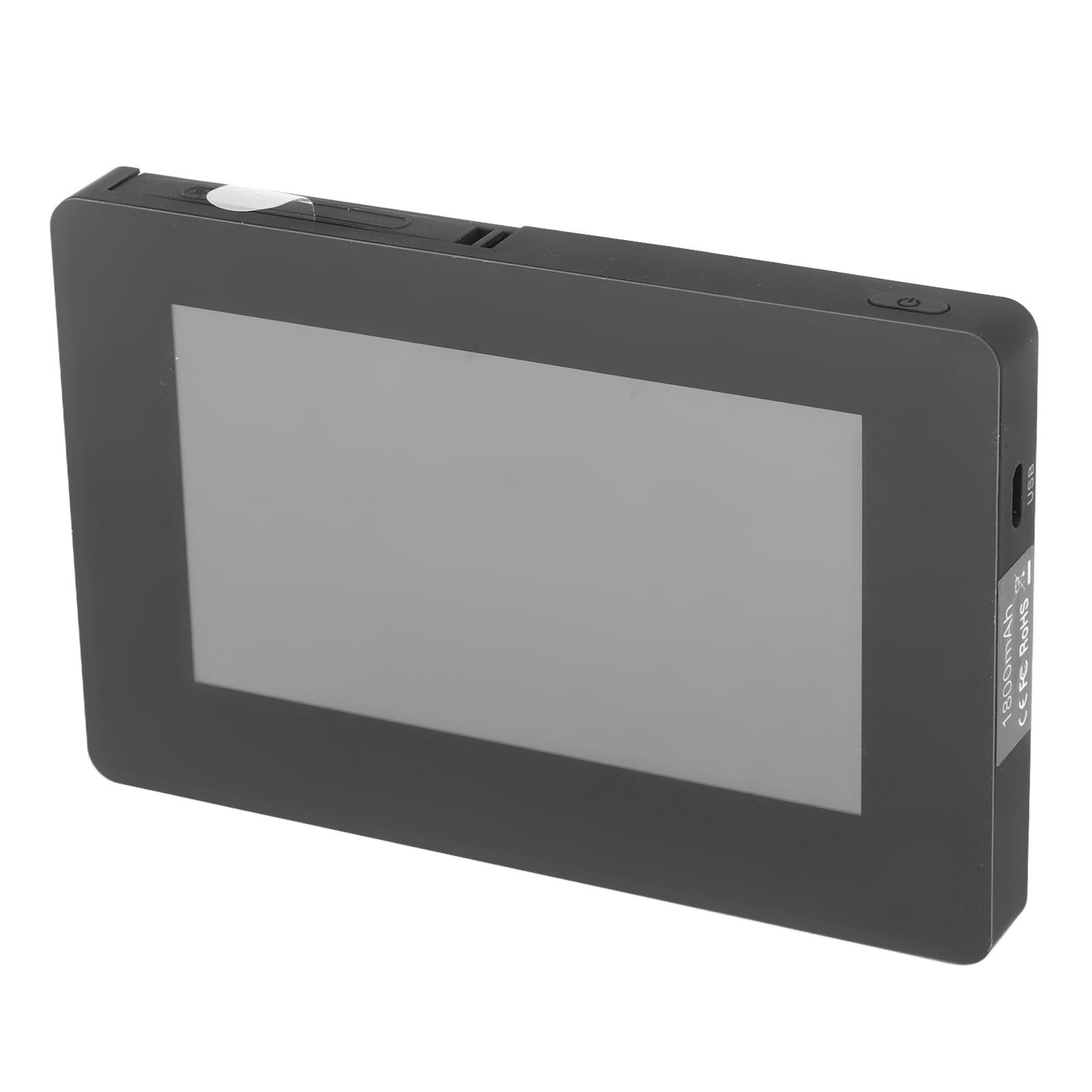 digital de puerta con pantalla a color de 4,3", cámara gran angular 1MP, resistente al agua y sin cables, timbre inteligente integrado para seguridad doméstica fácil de instalar
