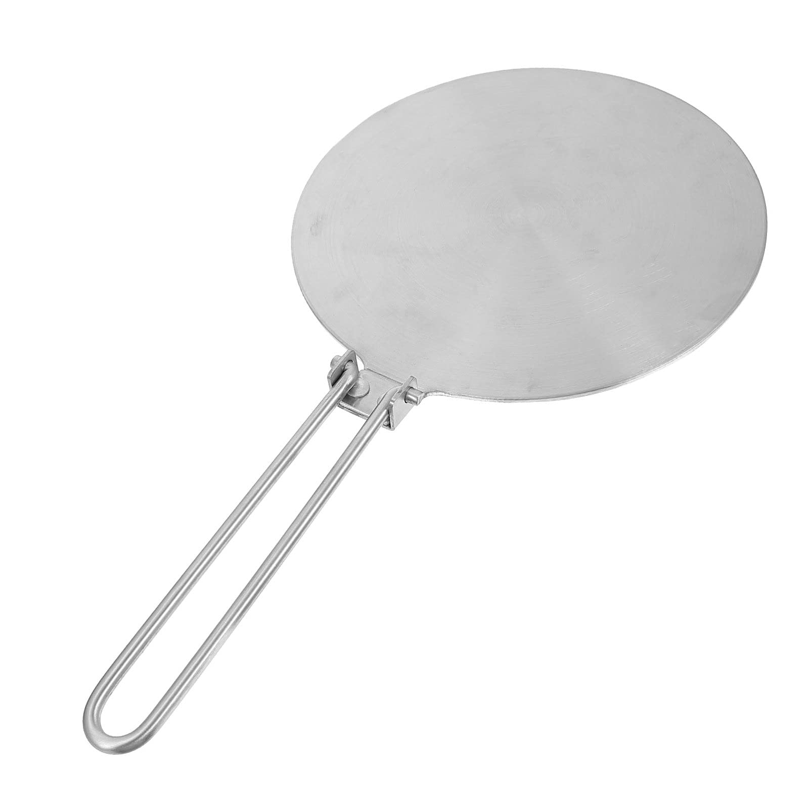 SOLUSTRE 20cm Induction Cooker Heat Conduction Plate Easy to Use Safe Stainless Steel Heat Converter Disk