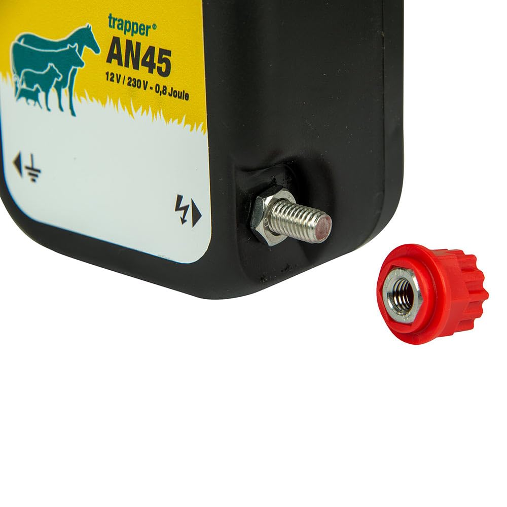 Horizont Fence Fence 12V / 230V - trapper AN45 - per principianti e agricoltori hobbistici, recinzione elettrica, recinzione elettrica, recinzione elettrica, per recinzioni piccole