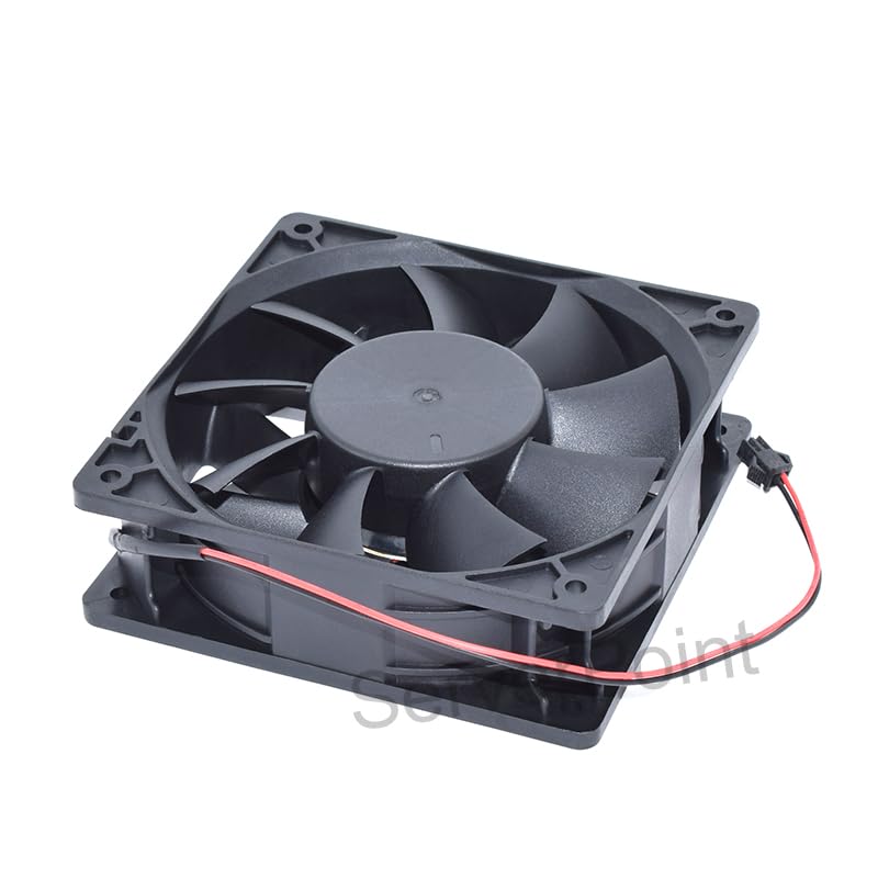 Ventola di raffreddamento a 2 fili per V12E24BMM9-51 4724I1 DC 24V 0,6A 120x120x38mm 12038