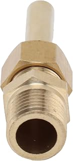 Dioche Fountain Nozzle Brass Sprinkler Spray Head for Garden Pond Commercial Fountains, Male Thread G1/4, Waterfall Effect Accessory (2 minutes 1/4)